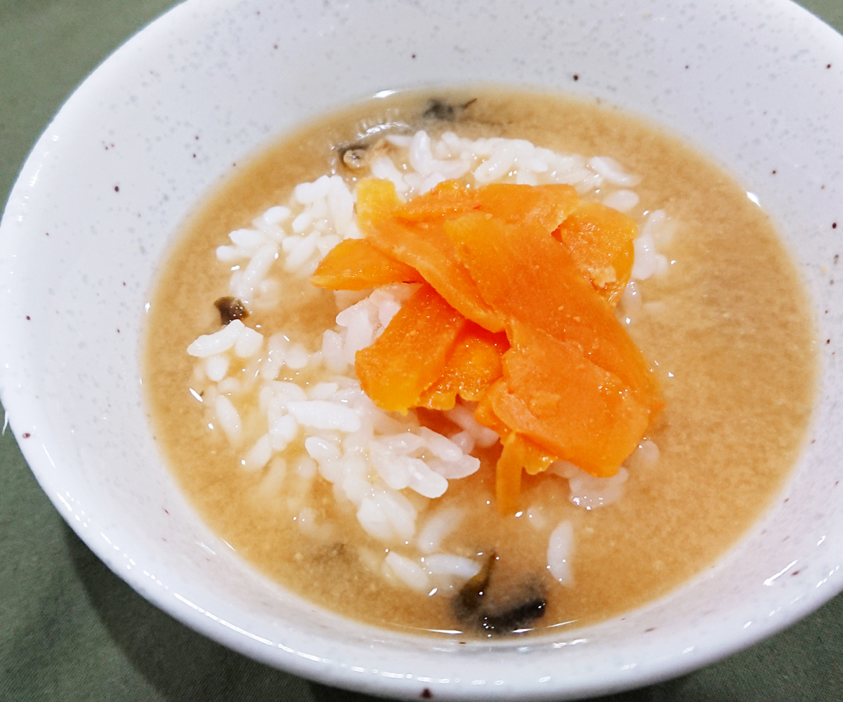 生姜のみそ漬けまんま