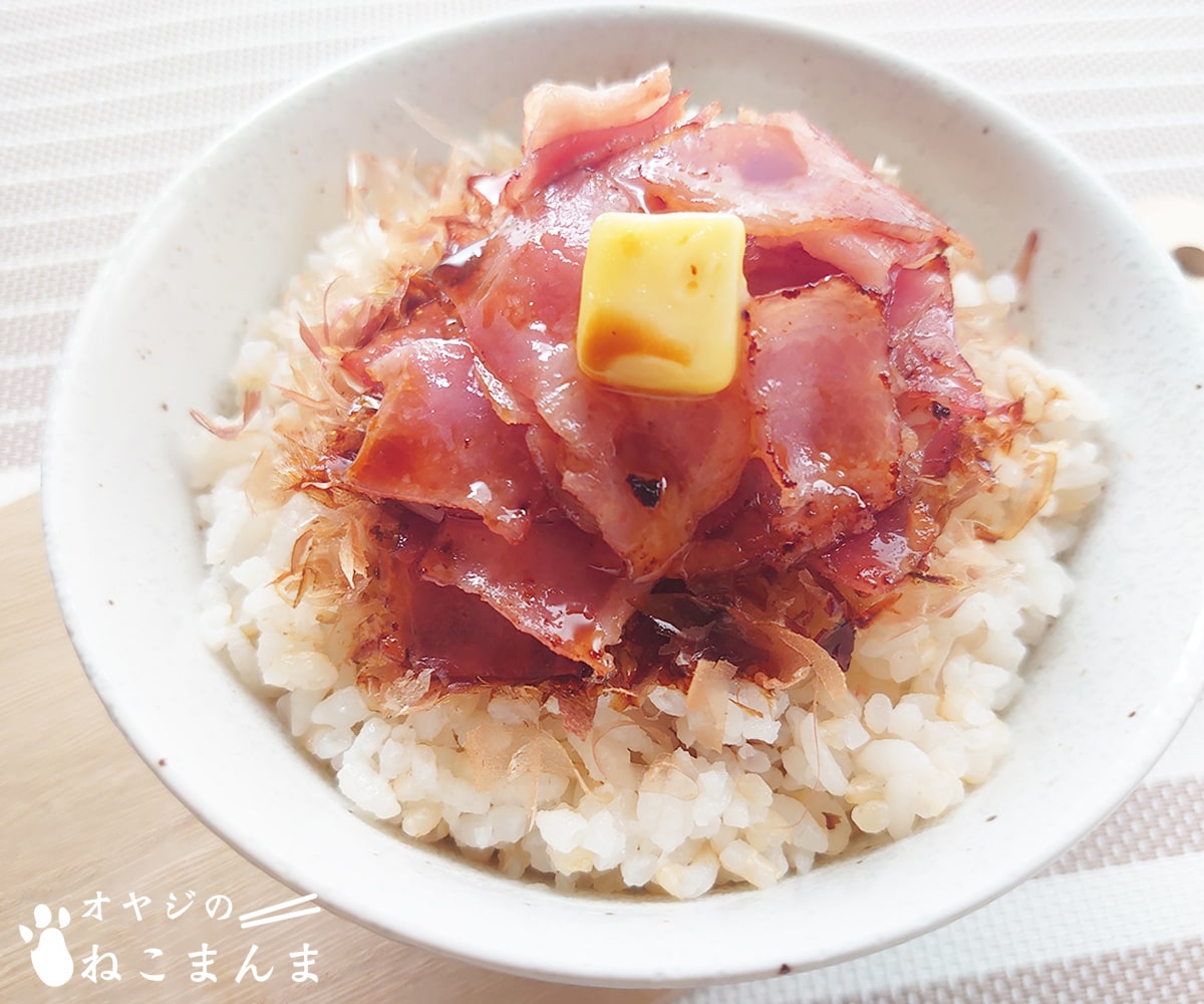 ベーコンバターまんま